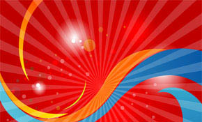 red abstract background colored